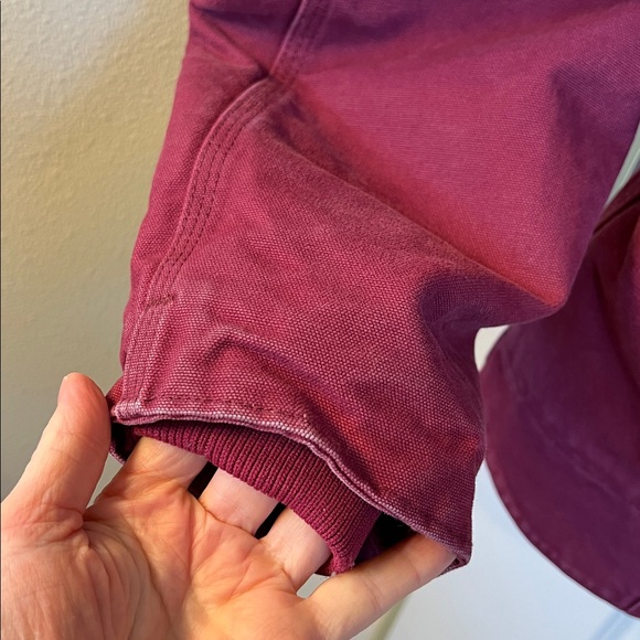 Raspberry Carhartt Sandstone Jacket L - Picture 6 of 12